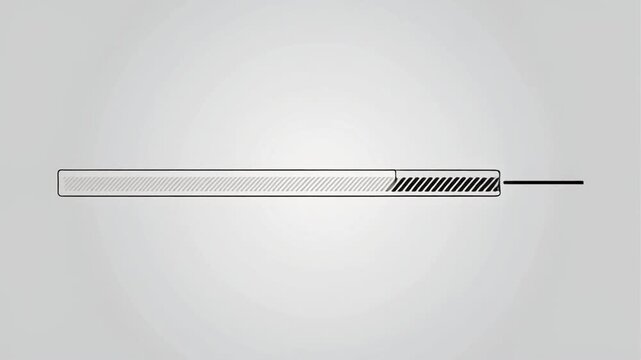 Progress Bar Animation Loading Indicator UI Element