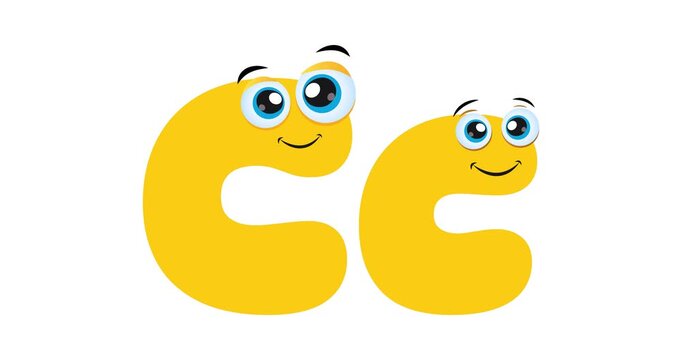 Cute Cartoon Alphabet Letters Animation for Kids. Fun ABC animated learning video for kids. For toddlers learning letters in a fun way. Perfect for preschool and early childhood education.