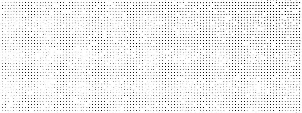 Dot tone halftone and pattern background curve with texture gradient half. Grain grunge transparent and abstract comic fade with white vector hexagon. Stamp line black and overlay semitone.