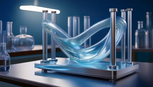 titanium strength test transparent stress testing showing titanium s superior strength metal bending but not breaking aerospace applications visible materials lab