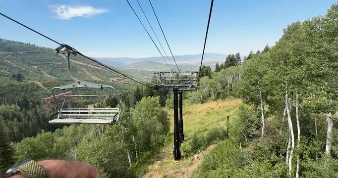 summer ski lift