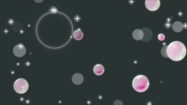 Anthracite 293133 Hex Code Multicolored soap bubbles circles balloons stars sparkles glitter shimmer particles promo video marketing advertising commercial business branding corporate motion graphics