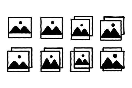 Photos appear in a collection of multiple image frames.