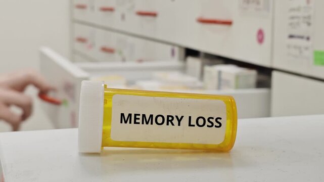 MEMORY LOSS treatment tablets used to support cognitive function and memory retention