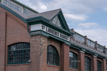 Naklejka premium St. Lawrence Market - Toronto, Ontario, Canada