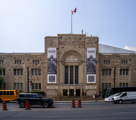 Naklejka premium Royal Ontario Museum Eastern Facade - Toronto, Ontario, Canada