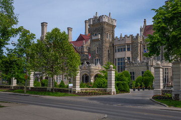 Naklejka premium Casa Loma Castle - Toronto, Ontario, Canada