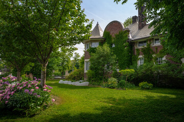 Naklejka premium Pellatt Lodge - part of Casa Loma Complex - Toronto, Ontario, Canada