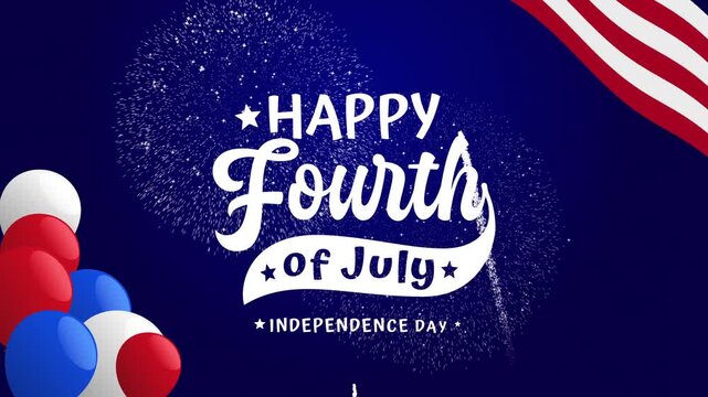 4th of july celebration text for independence day. Perfect for social media posts, greeting cards, banners, and party invitations.