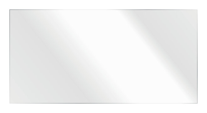 Wide transparent glass interface panel, ultra minimal background, soft light reflections, smooth gradient surface, modern UI mockup, clean abstract frame, website hero banner, presentation space