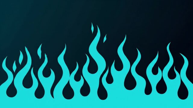 Abstract glowing flame design over dark backdrop for graphic backgrounds