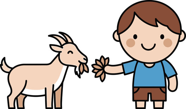 A smiling boy and girl join a happy man and woman in a fun vector illustration of a loving family with kids enjoying a childhood full of art and smiles