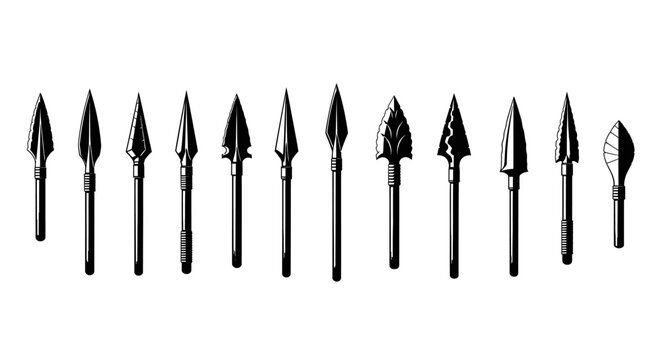 Ancient Arrowheads and Spearheads Collection