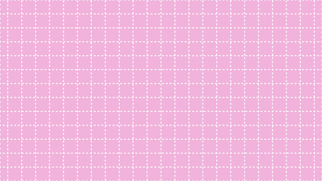 Pink grid pattern on white background.