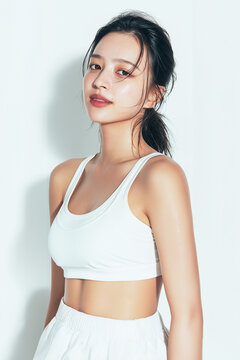 日本人, 女性, フィットネス, ヨガ, エクササイズ, ライフスタイル, 健康, トレーニング, 20代, スポーツウェア, ダイエット, ウェルネス, 美容, ストレッチ, ボディメイク, アスレジャー, 朝, 屋内, モデル, 筋トレ, 自己管理, メンタルヘルス, マインドフルネス, ポートレート, 清潔感, 爽やか, アクティブ, コピースペース, 広告素材, ヘルシー, 清楚, 1人,
