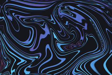Abstract Fluid Art in Blue and Purple Tones: Captivating liquid art with swirling, ethereal patterns in shades of blue and purple. Evoking a sense of flow and energy. © Graphic PNG Grid