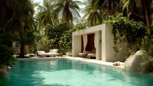 Tropical Residence Highlights Small House with Minimal Design