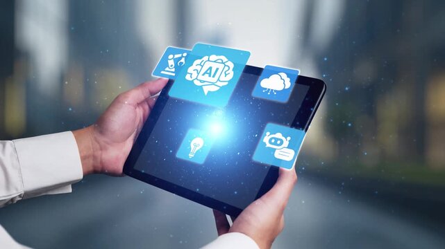 AI Assistant Brain Processor with LLM Technology, Big Data, Machine Learning, Generative AI for Business Support, Future Agentic AI Technology and Artificial Intelligence Prompt Engineering. Spire