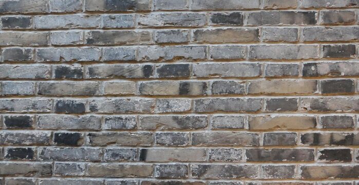 Brick Wall Texture Background Close Up