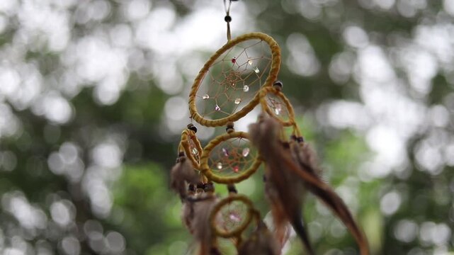 Dreamcatcher on nature so beautiful. Dream catchers blow.