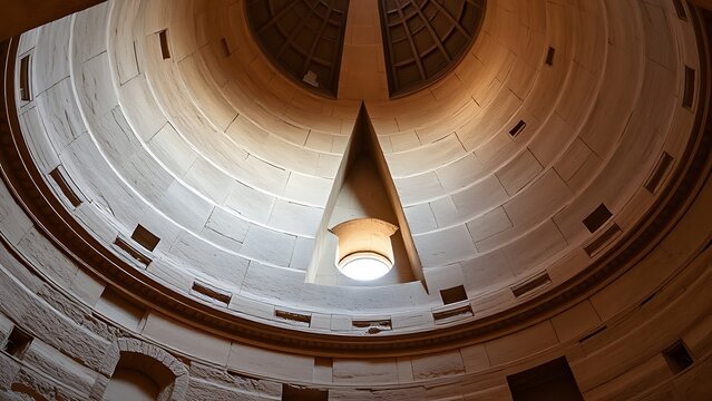 squinch. Architectural stone squinch supporting a historic dome, textured surface. real-estate listings, architecture portfolios, designed for interior renovation comparisons for interiors.
