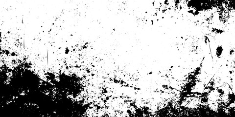 Fototapeta premium Abstract Black Grunge Texture Background Vector with Ink Splatter and Distressed Paint Effect