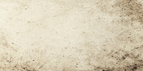 Naklejka premium Vintage Old Paper Background Texture with Grunge Aged Parchment Style Vector Illustration