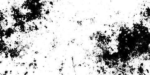 Fototapeta premium Black and White Grunge Vector Texture for Distressed Overlay and Vintage Background Design