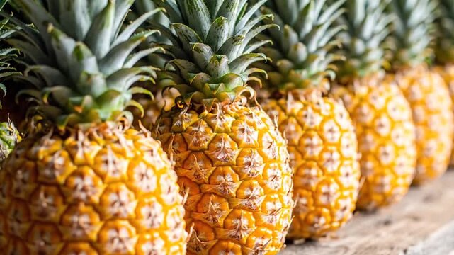 Pineapple Row Tropical Fruit.