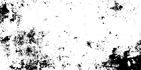 Obraz premium Black and White Vector Grunge Texture Distressed Grainy Pattern Background for Graphic Design Overlay