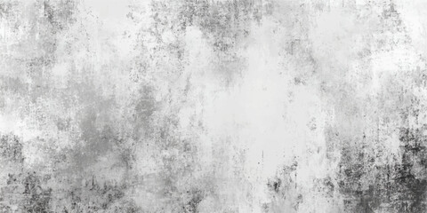 Fototapeta premium Grungy Gray and White Weathered Concrete Wall Texture Background Panoramic Widescreen Vector Design Element