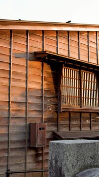 Traditional Japanese Wooden House in Higashi Chaya District Kanazawa