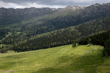 Fototapeta premium Landscape of Altai region, Xinjiang Uygur Autonomous Region