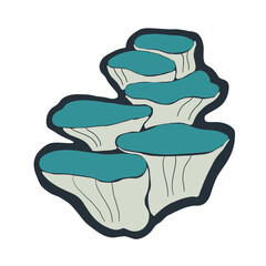 vector illustration of a sea reef © Rigel