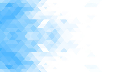 Obraz premium Abstract Blue Geometric Background with Diagonal Shapes