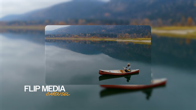 Flip Media Carousel