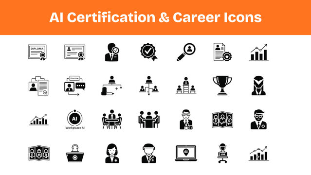coding, programming, ai, software, developer, icons, silhouette, vector, code, script, terminal, debug, bug fixing, development, backend, frontend, api, database, system, engineering, technology, comp