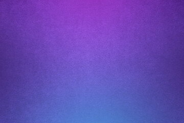 Fototapeta premium Blue purple multicolor tone paint on blank recycled paper texture background with space minimal creative style 