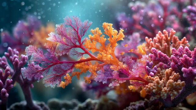 Vibrant Coral Reef Underwater Scene 2.