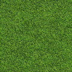 Obraz premium Smooth Golf Grass Texture Seamless Lawn Background