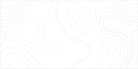 White abstract topographic contour map background, topographic map background, topographic map pattern, topographic line map.eps10 © alfan