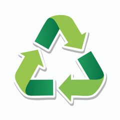 Obraz premium Recycling Symbol