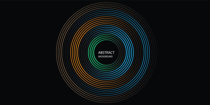 Vibrant abstract background colorful lines and shapes for modern designs