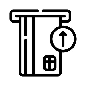 insert card line icon