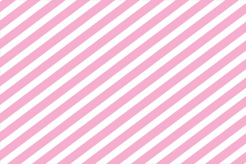 Naklejka premium Pink stripes on white background. Striped diagonal pattern Vector illustration of Seamless background Christmas or winter theme Geometric pattern Background with slanted lines. eps 10