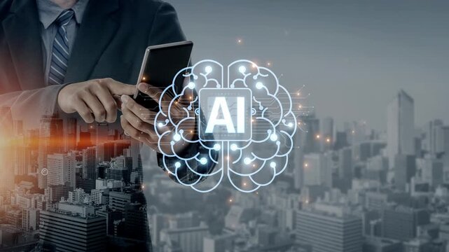 AI Assistant Brain Processor with LLM Technology, Big Data, Machine Learning, Generative AI for Business Support, Future Agentic AI Technology and Artificial Intelligence Prompt Engineering. Muxer