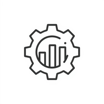 Data Gears of Progress: A visual representation showcasing the seamless integration of data analysis within the intricate mechanics of progress, conveying concepts of efficiency, optimization.