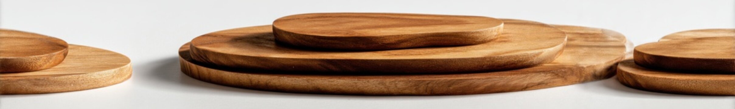 Stack Of Golden Brown Toast Slices Arranged Artfully On A White Surface With Soft Natural Lighting