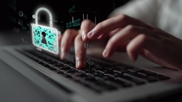 Cyber security protection and cyber security strategies against cyber threats, system hacks, digital breaches, network attacks, and safeguarding data with strong cyber security infrastructure. Thunk