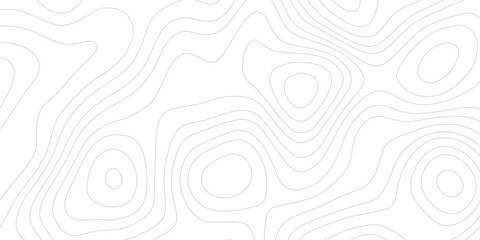 Abstract Mountain Relief Background with Continuous Contour Lines and Elevation Mapping Seamless Geographic Map Texture Design with Smooth Line Art Pattern © ALAMA